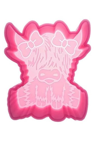 Cow with bows Freshie
